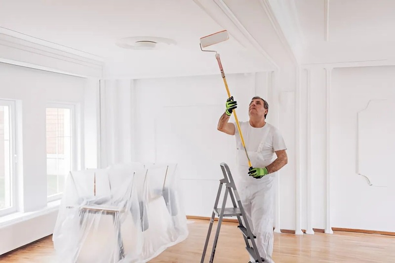 Một số lưu ý khi thi công sơn trần nhà